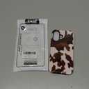 Skyseaco for iPhone 16 Case, Treny Cow Print Phone Case Hybrid 2-Layer Hard Shell,Shockproof Soft for Girl Women Boy Men