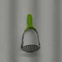 Manual Potato Masher Vegetable Ricer for Potatoes Avocado Yams More Easy to Use Kitchen Tool Comfortable Grip Dishwasher Safe
