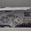 Seasons Comfort 9" Twin Window Fan, 3-Speed, Quiet Design, Portable, Remote Control, ETL Listed, Adjustable Extensions - Ideal for Home, Kitchen, Bedroom & Office