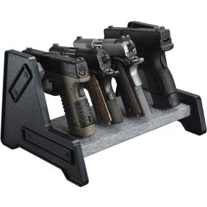 Mind and Action Pistol Rack, Handgun Holder for Safe, Cabinet Organizer, Gun Accessories, Gifts for Men