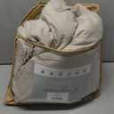 ROSGONIA Oatmeal Twin/Twin XL Comforter Set for College Girls Boys, 1 Comforter & 1 Pillowcase, All Season Kids Comforter Lightweight Dorm Bedding