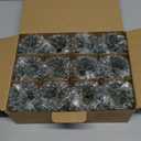 12pcs Green Votive Candle Holders Glass Tea Lights Candle Holder Bulk for Birthday Parties, Weddings, Table Decorations, Candle light Dinners