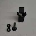 TPARTS Foldable Magnetic Phone Holder Car Mount for Tesla 3/Y/X/S, Wireless Charging Cellphone Mount Compatible with iPhone 12/13/14/15/16 and Other Series Phones with Metal Ring