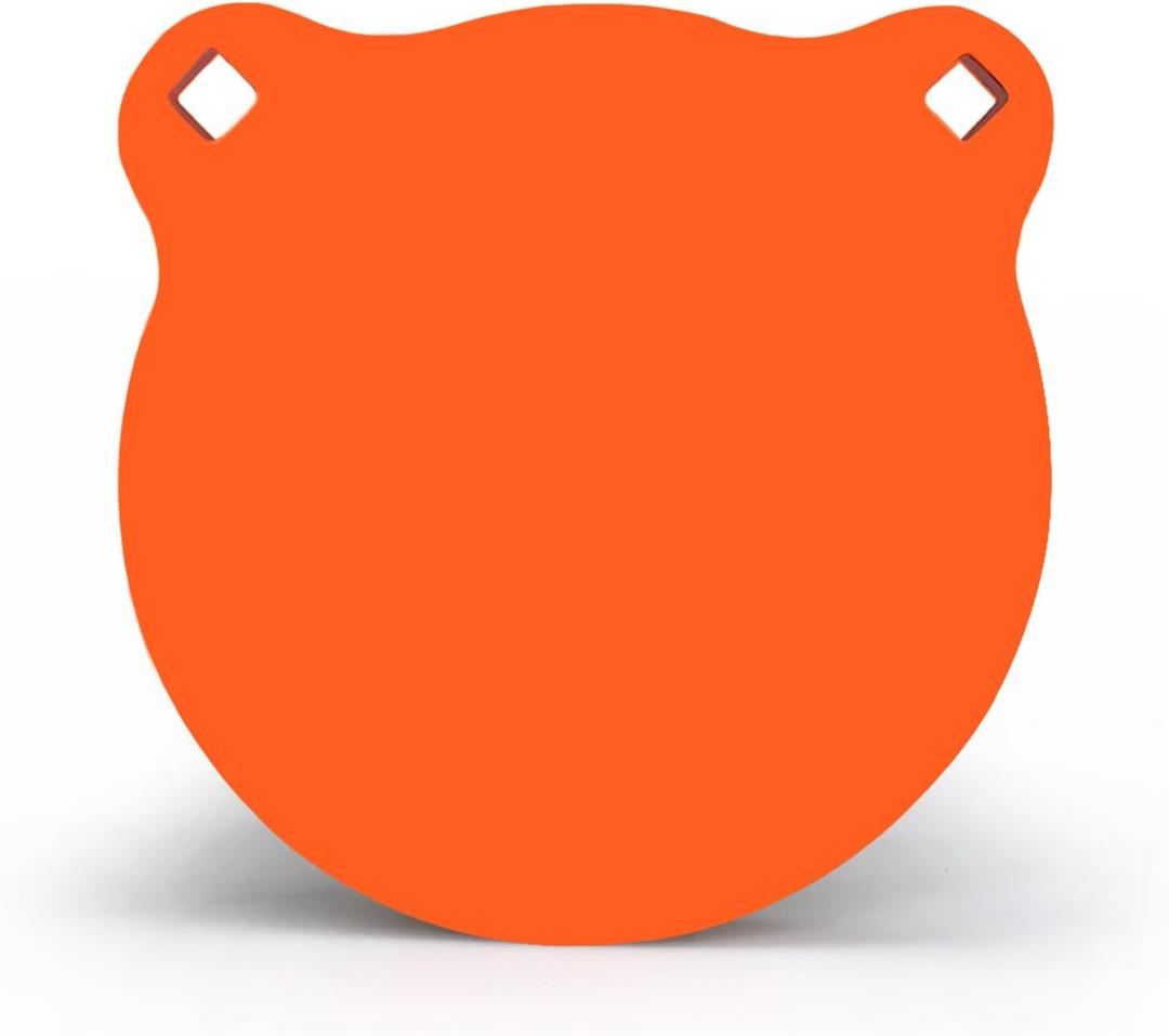 Highwild AR500 Steel Target for Shooting 1/2" Thick Gong Silhouette Metal Target - Laser Cut - Neon Color