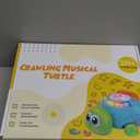 Musical Turtle Baby Toys 6 to 12 Months, Infant Light up Music Toys Tummy Time Development, Crawling Toy for 7 8 9 10+ Month Old, Easter Christmas for Babies 4 5 6 12 Month Boy Girl