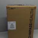 Carex Toilet Seat Riser, Elongated Raised Toilet Seat Adds 3.5 inches to Toilet Height, for Assistance Bending or Sitting, 300 Pound Weight Capacity Toilet Riser