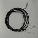 Motorcycle Throttle Cable Fit for Harley Sportster Iron XL 883 1200 Dyna Softail Road King (Size: 150cm)
