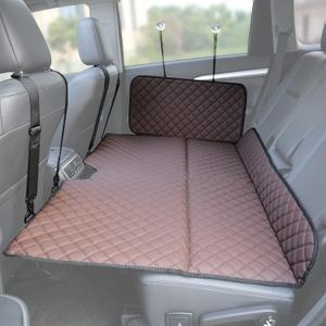 Ablechien Non Inflatable Car Mattress, Back Seat Extender for Truck, Dogs Hammock, Truck Bed Mattress, Car Bed Camping Mattress, Seat Covers for Car/Suv/Truck/F150/RAM1500/Silverado
