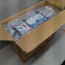 Bedside Commode with Wheels, Shower Wheelchair with 300 LBS Weight Capacity, Portable Toilet with Bucket for Elderly and Disabled, White and Gray 