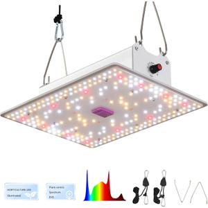 SEOUL Extra Unique 45MIL Chip,Led Grow Light, Full Spectrum Plant Dimmable Grow Light,High absorption Deeper Penetration Lamps for Seed Starting Vegetables Bloom In 2x2/2x3 Grow Tent High Efficiency