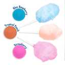 Nostalgia Kool-Aid Cotton Candy Variety Kit  3 Flossing Sugar Flavors (Blue Raspberry, Strawberry, Tropical Punch)  7-oz Bottles  Compatible with Cotton Candy Makers  Party Supplies