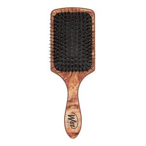 Wet Brush Paddle Hair Brush,Traditional Wood-Ultra-Soft IntelliFlexDetangling Bristles with AquaVentDesignForSpreading HairTreatmentsEvenly-Pain-Free Hair Brush For Women & Men,Shine Traditional Wood (1 Count (Pack of 1))