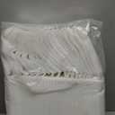 Disposable Pillow Case Covers(Pack of 100),Bulk Pillow Cases for Medical Hospital Travel,Paper Pillow Cases Disposable 21 Width x 30Length (White)