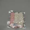 6 Pairs Baby Girl Wool Socks Winter Soft Warm Turn Cuff Ruffle Crew Socks for Infant Toddler Girls Newborn to 3 Years