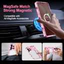 Casetego for Galaxy S25 Ultra Case,Compatible with MagSafe,[Military Grade Drop Test] Full Body Protection Slim Shockproof Rugged Marble Women Case for Samsung Galaxy S25 Ultra 6.9 inch,Gold Bowknot