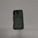 For iPhone 16 Plus Case Wallet with Stand, Built-in Card Holder & Camera Lens Cover, Military Grade Drop Protection Shockproof Rugged Protective Phone Case for iPhone 16 Plus 6.7" 2024, Green