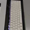 AULA Hero 68 HE 60% Gaming Keyboard Wired, Hall Effect Magnetic Switch Keyboard with 8K Hz Polling Rate, Side Printed PBT Keycaps, RGB Backlit Light Box, Customizable Web Software for PC/Mac Gamers (Line White)