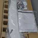 52 Inch 6 Speed High CFM Quiet DC Motor Modern Ceiling Fan with Lights Remote Control