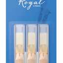 D'Addario Royal Alto Saxophone Reeds, Strength 3, Pack of 3 (Strength 3.0)