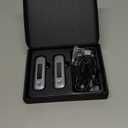 2025 Upgraded Wireless HDMI Transmitter and Receiver 328FT/100M, Plug & Play Portable 5G+2.4G Wireless HDMI Extender Kit for 4K Decode Input 1080P Output, for Audio to Monitor from Laptop/TV Box (Light Blue)