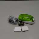 Electric StaplerIncluding 2000 Staples and 1 Staple Remover, Suitable for Palm Size and high Comfort25 Sheet Capacity, AC Adapter or Battery PoweredBattery not Included (Green)