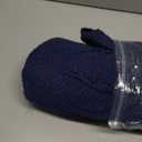 HFCNMY Wingback Chair Slipcover, 2 Piece Thick Stretch Jacquard Wing Chair Covers with Arms, Elastic Bottom - Gray (Blue)