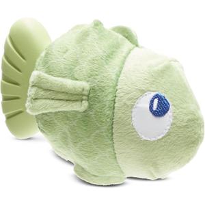 Barkbox Super Chewer Tough Dog Chew Toys for Aggressive Chewers, Plush 2 Toys in 1 (Drop the Bass - Small)