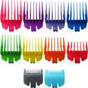 10Pcs Hair Clipper Guards Cutting Combs for TPOB Slime2 - Multiple Colors