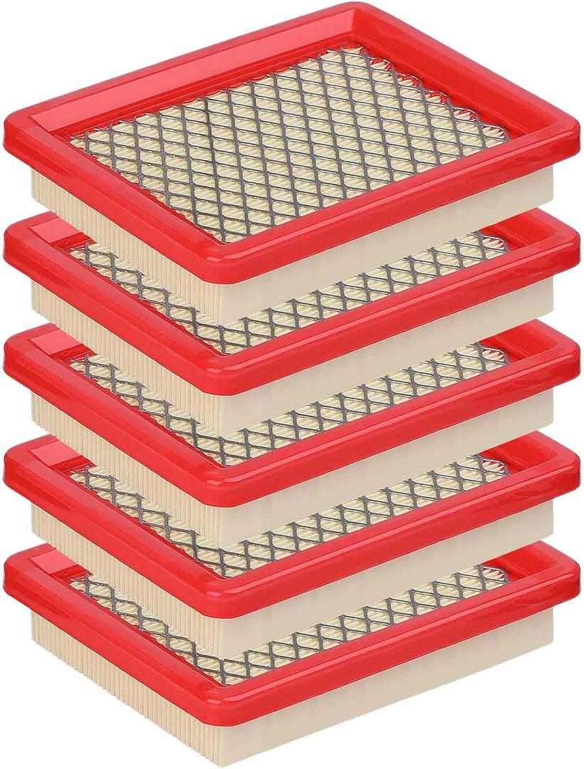 5 Pack 951-15245 Air Filters, Compatible with Cub Cadet MTD Lawn Mower Air Filter 751-15245