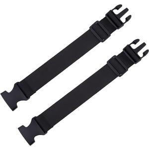 SUPERFINDINGS 2Pcs Fanny Pack Extender 9.4-13.4 Inch Nylon Belt Bag Extension Strap 1.5 Inch Wide Straps Adjustable Belt Bag Strap Extension for Everywhere Waist Pack Outdoor Travel Purse Making