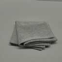 DecorUhome Chenille Decorative Throw Pillow Covers 18x18 Set of 2, Farmhouse Textured Square Neutral Solid Accent Pillow Covers for Couch Sofa Bed Living Room Home Decor, Grey White