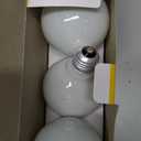 SYLVANIA Incandescent Double Life Dcor Globe Light Bulb, 40W, G25, Medium Base, 265 Lumens, Frosted, 2850K, Soft White - 3 Pack (15345)