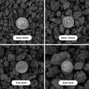 Onlyfire Black Lava Rock 10 Pounds Volcanic Lava Stones for Indoor Outdoor Fire Pits Fireplaces Gas Grill and Landscaping, 0.2-0.3 Inch