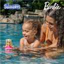 SwimWays Barbie Floatin' Figures, Swimming Pool Accessories & Kids Pool Toys, Barbie Party Supplies & Water Toys for Kids Aged 3 & Up