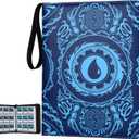 9-Pocket Card Binder for MTG,720 Double Sided Pocket PU Trading Collection Binder, Premium Collector Card Album for MTG, TCG, Yugioh, Game Cards (Blue)