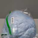 EOVEA Shaggy Faux Fur Fabric by The Yard  60 Wide | Fluffy, Soft Fake Fur Material for Sewing, Crafts, Costumes, Upholstery & Home Decor | Long Pile Plush Fabric(Baby Blue, One Yard)