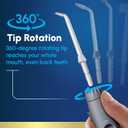 Waterpik Aquarius Water Flosser For Teeth Cleaning, Gums, Braces, Dental Care, Electric Power With 10 Settings, 7 Tips For Multiple Users And Needs, ADA Accepted, Gray WP-667 