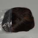 Aisaide Long Wavy Highlight Brown Layered Wig with Curtain Bangs for Black Women Synthetic Ombre Brown Layered Wig Long Wavy Highlight Blonde Shaggy for Women 24 inch