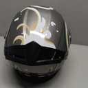 CUTEY DOT Certified Modular Full Face Motorcycle Helmet - Flip-Up Design with Dual Visor for Adults Men & Women, Large
