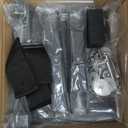 Nilight Hitch Step with 2" Hitch Receiver Rear Bumper Guard Protector Universal Side Step Foldable Truck Tailgate Ladder