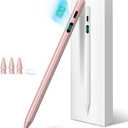 Stylus Pen for iPad 2025-2018 with LED Power Display Fast Charge,Palm Rejection Pencil for iPad 10/9/8/7/6th,11th A16,Air 11/13 M2/M3,Pro 11/13 M4/M5,Pro 12.9",Air 5/4/3,Mini 7/6/5 (rose gold)