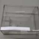 MECCANIXITY Acrylic Display Case Plastic Box Clear Assemble Dustproof Showcase 14x12.2x4.1 Inch for Collectibles Items