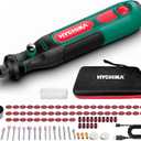 HYCHIKA Mini Cordless Rotary Tool Kit - 89PCS Accessories for Drilling, Sanding, Polishing, Engraving, 3.6V Multi Tool with Variable Speed, USB-C Charging, Ideal for DIY fine Work.