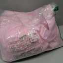 Girls' Special Occasion Dresses with Cloud Shoulder Design, Mid-Length Easter Dress for Girls (8 Years, Pink)