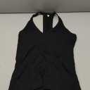 iGENJUN Workout Tops for Women Racerback Basic Tank Summer 2024 Camisole V Neck Slim Fit Ribbed Sleeveless (Large, Black)