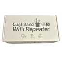 Dual Band WiFi Repeater, WiFi 5 Wireless Range Extender, 2.4G and 5G, 1200Mbps Signal Booster