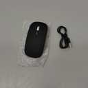 Wireless Bluetooth Mouse for MacBook Air/ Mac/ Pro/ Laptop/ Computer/ PC, Rechargeable Dual Mode Switch Mouse Bluetooth 5.2/ 3.0 and 2.4GHz USB Type-C Receiver