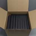 Glenmal 12 Sets Team Appreciation Gifts Bulk for Employee, A5 Leather Notebook with Pen, Holiday Party Favors Thank You Journals for Teacher Coworkers Staff(Black)