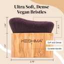 Keshima Self Tanner Brush, Large Tanning Brush for Face and Body, Kabuki Tan Applicator for Smooth and Even Coverage
