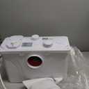 900W Macerator Pump Toilet Pump Upflush to 29.5FT 2200GPH Utility Sink Pump with 4 Water Inlets 1 Outlets Macerating Toilet System for Toilet Sink Shower Laundry Kitchen Basement (FLO700-B UPGRADE)